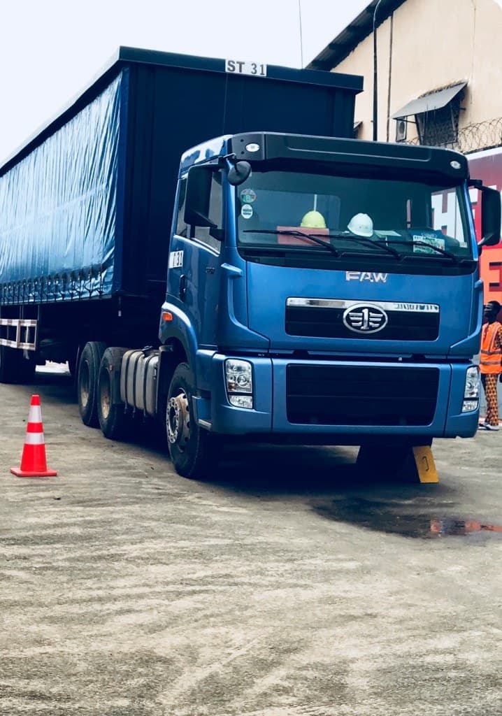 Sedic Haul logistics truck on site